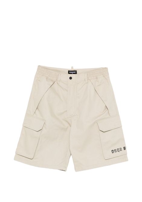Bermuda con logo DSQUARED2 JUNIOR | DQ3209 D0AGKDQ717